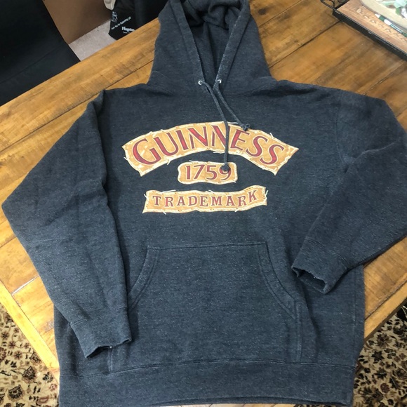 Official Guinness Hoodie Mens L 